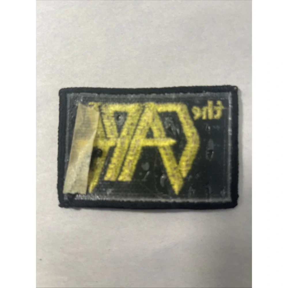 The Cars Rock Band Yellow and Black Embroidered Patch Vintage - Picture 3 of 8